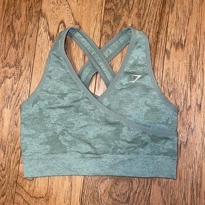 Gymshark Camo Seamless Sports Bra